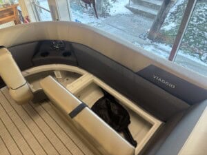 2026 viaggio pontoon boat v22u img 3998