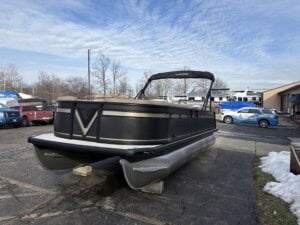 img 4291 2026 Viaggio Pontoon Black Bronze Mercury Fish, Boat