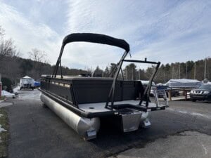 img 4292 2026 Viaggio Pontoon Black Bronze Mercury Fish, Boat