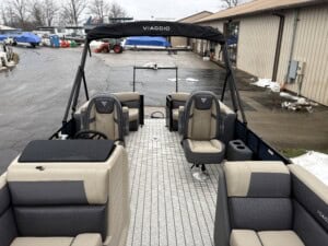 updated** 2026 viaggio pontoon boat v22u img 4323